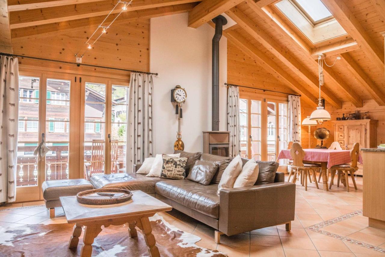 Apartment Stotzhalten Dg - Griwa Rent Ag Grindelwald Luaran gambar